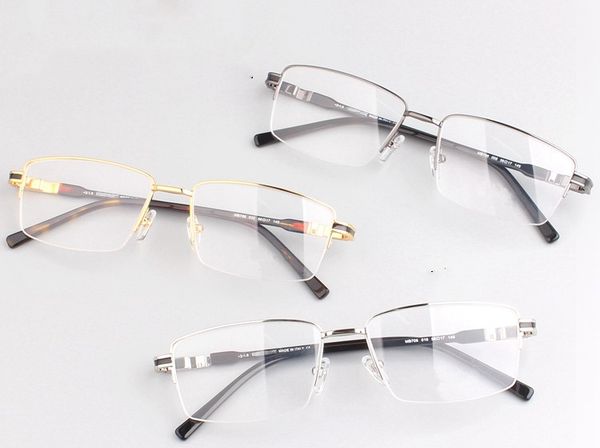 brand designer men optical glasses frame 708 mens eyeglass frames for man gold black half frame myopia eyewear with original case, Silver
brand designer men optical glasses frame 708 mens eyeglass frames for man gold black half frame myopia eyewear with original case, Silver