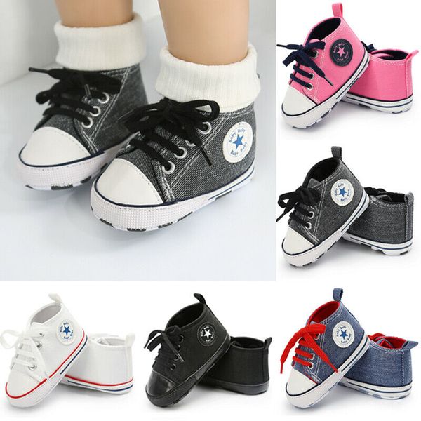 0-18m newborn baby first walkers baby boy girl canvas shoes infant sneaker toddler prewalker bandage solid trainer
0-18m newborn baby first walkers baby boy girl canvas shoes infant sneaker toddler prewalker bandage solid trainer