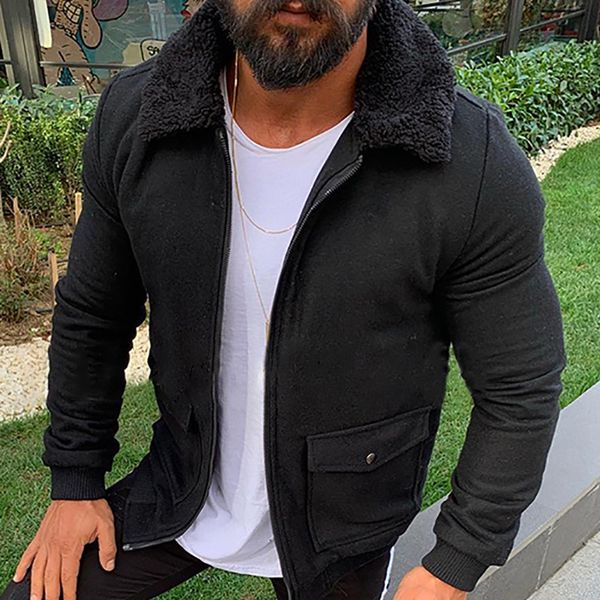 fashion-designer lapel neck winter jacket mens fashion long sleeve thick warm coats casual solid colors jacket, Black;brown
fashion-designer lapel neck winter jacket mens fashion long sleeve thick warm coats casual solid colors jacket, Black;brown