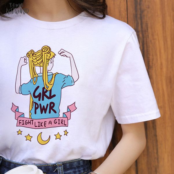 sailor moon kawaii harajuku t shirt women ullzang funny anime cat t shirt 90s korean style tshirt fashion graphic short tee, White
sailor moon kawaii harajuku t shirt women ullzang funny anime cat t shirt 90s korean style tshirt fashion graphic short tee, White