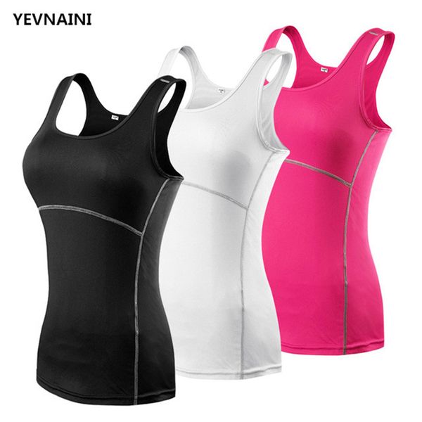 new yoga women gym sportswear vest fitness tight woman clothing sleeveless running shirt quick dry white yoga tank top, Black;blue
new yoga women gym sportswear vest fitness tight woman clothing sleeveless running shirt quick dry white yoga tank top, Black;blue