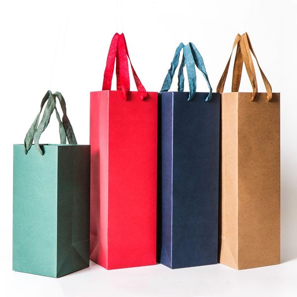 2018 new creative packaging bags paper gift box with string for red wine oil champange bottle carrier gift holder wine packing
2018 new creative packaging bags paper gift box with string for red wine oil champange bottle carrier gift holder wine packing