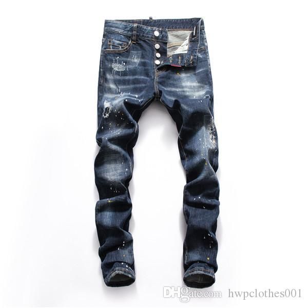 2020 new designer pants mens designer motorcycle destroyed mens slim denim straight biker skinny joggers ripped jeans, Blue
2020 new designer pants mens designer motorcycle destroyed mens slim denim straight biker skinny joggers ripped jeans, Blue