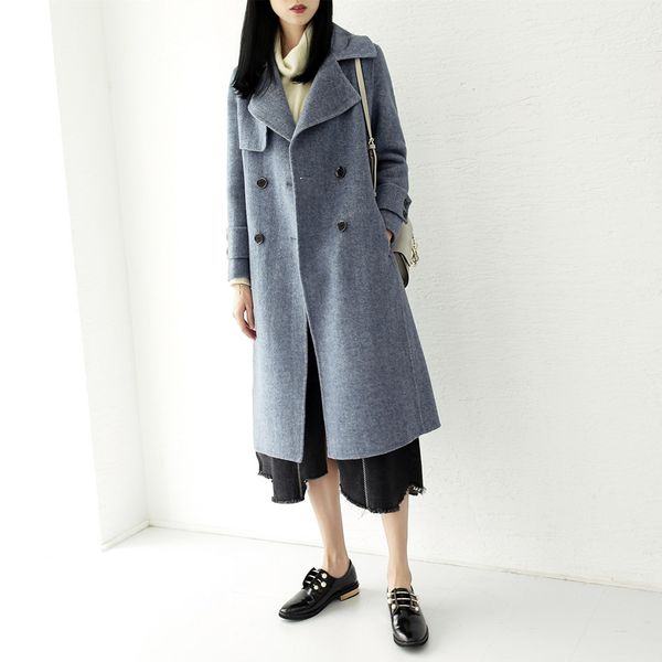long wool coat casual spring autumn jacket women clothes 2019 korean elegant female woolen coats outerwear 2224 zt2477, Black
long wool coat casual spring autumn jacket women clothes 2019 korean elegant female woolen coats outerwear 2224 zt2477, Black