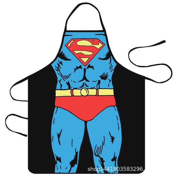 creative apron, personality, funny annual party, spoof props, household funny apron, various hero patterns, american captain, iron man, spid 
creative apron, personality, funny annual party, spoof props, household funny apron, various hero patterns, american captain, iron man, spid