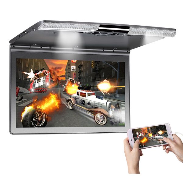 17.3 inch roof mount 1920x1080 mp5 flip down monitor dvd player with ir fm transmitter hdmi usb sd speaker games monitor car
17.3 inch roof mount 1920x1080 mp5 flip down monitor dvd player with ir fm transmitter hdmi usb sd speaker games monitor car