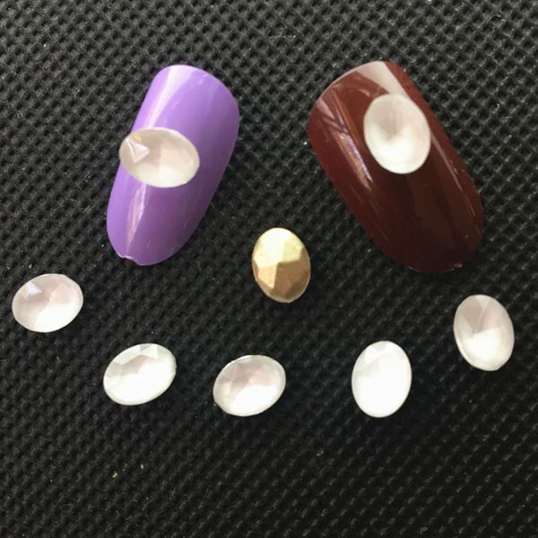 50 pcs oval nail art crystals 3d opal dekors charms manicure kawaii white glass gems shiny metal studs stones decorations new, Silver;gold
50 pcs oval nail art crystals 3d opal dekors charms manicure kawaii white glass gems shiny metal studs stones decorations new, Silver;gold