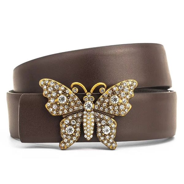 designer belts for men women luxury butterfly big buckle belt fashion leather belts, Black;brown
designer belts for men women luxury butterfly big buckle belt fashion leather belts, Black;brown
