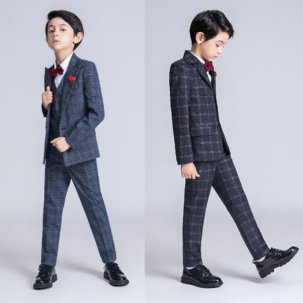 yuanlu kids suits formal for wedding blazer 3pcs for boys slim fit party appointment (blazer+ vest +pants) children clothes, Black
yuanlu kids suits formal for wedding blazer 3pcs for boys slim fit party appointment (blazer+ vest +pants) children clothes, Black