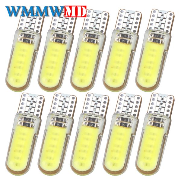10pc t10 silicone shell cob led car bulb w5w 192 168 silica gel auto wedge side light parking license plate bulb 12v car styling
10pc t10 silicone shell cob led car bulb w5w 192 168 silica gel auto wedge side light parking license plate bulb 12v car styling