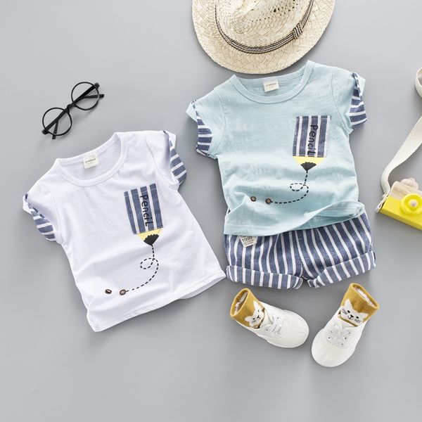 2020 summer cotton kids baby boys clothes toddler roupas sport clothing sets infants tracksuits children outfit t+short 2 pics, White
2020 summer cotton kids baby boys clothes toddler roupas sport clothing sets infants tracksuits children outfit t+short 2 pics, White