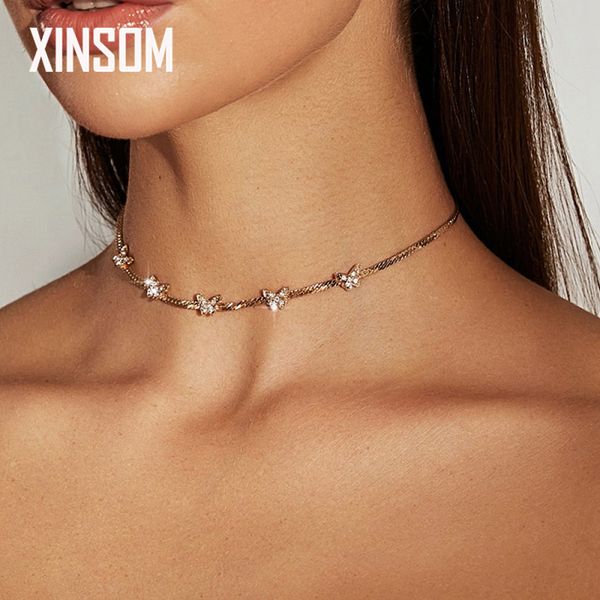 xinsom crystal butterfly chokers necklace for women gold silver color snake chain short necklaces fashion jewelry gift xs060, Golden;silver
xinsom crystal butterfly chokers necklace for women gold silver color snake chain short necklaces fashion jewelry gift xs060, Golden;silver