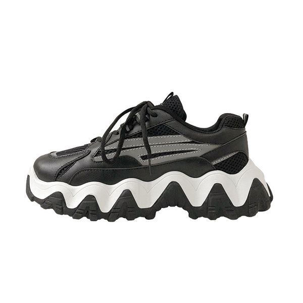 chunky sneakers men dad shoes vulcanized shoes sport men platform sneakers fashion zapatos de hombre schuhe herren, Black
chunky sneakers men dad shoes vulcanized shoes sport men platform sneakers fashion zapatos de hombre schuhe herren, Black