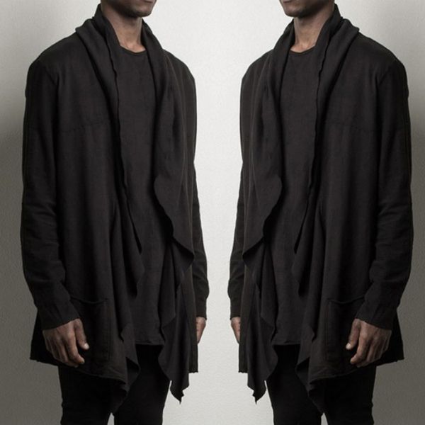 men jacket spring autumn winter casual pocket irregular trench long sleeve outwear blouse men clothes 2019, Tan;black
men jacket spring autumn winter casual pocket irregular trench long sleeve outwear blouse men clothes 2019, Tan;black