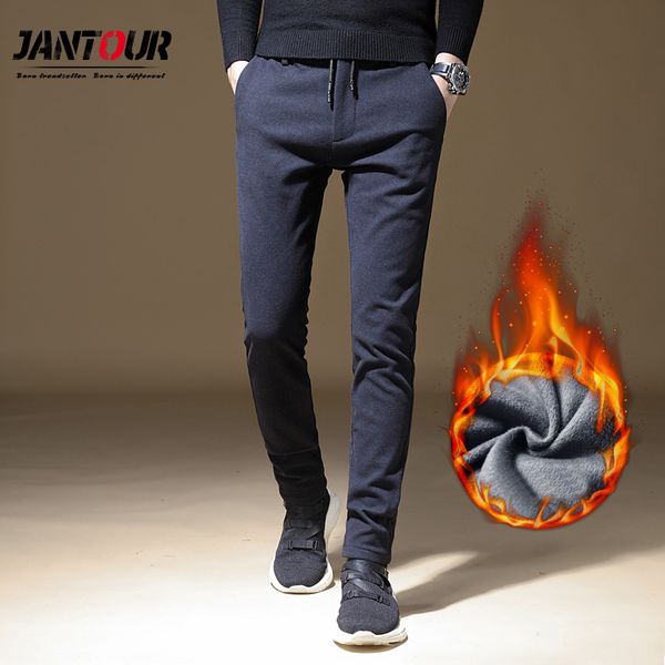 winter straight men fleece keep warm brushed fabric pants men fashion men's casual pants slim mens velvet cotton trousers male, Black
winter straight men fleece keep warm brushed fabric pants men fashion men's casual pants slim mens velvet cotton trousers male, Black