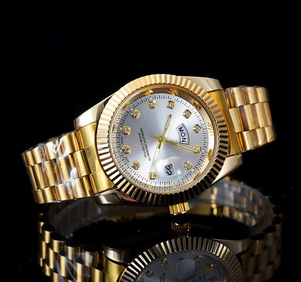 relogio masculino diamond мужские часы мода черный циферблат двойной календарь золотой браслет складной застежка мастер мужской 40 мм подарки пары
relogio masculino diamond мужские часы мода черный циферблат двойной календарь золотой браслет складной застежка мастер мужской 40 мм подарки пары