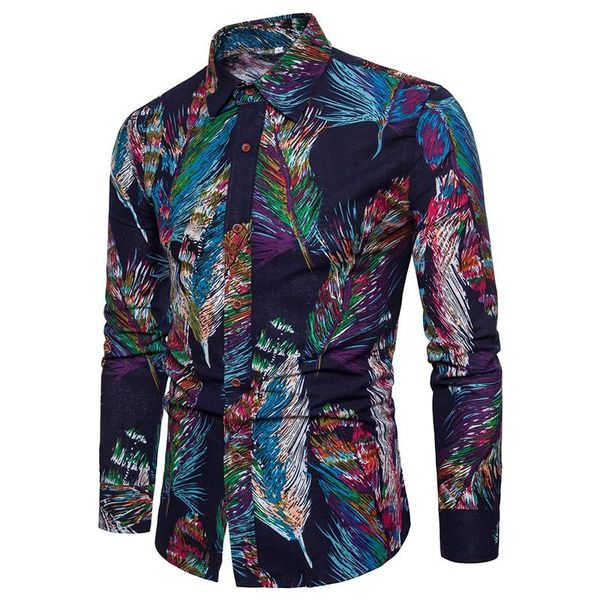 fashion feather new model shirts for men social long-sleeved flax linen blouse men's shirt slim fit new, White;black
fashion feather new model shirts for men social long-sleeved flax linen blouse men's shirt slim fit new, White;black