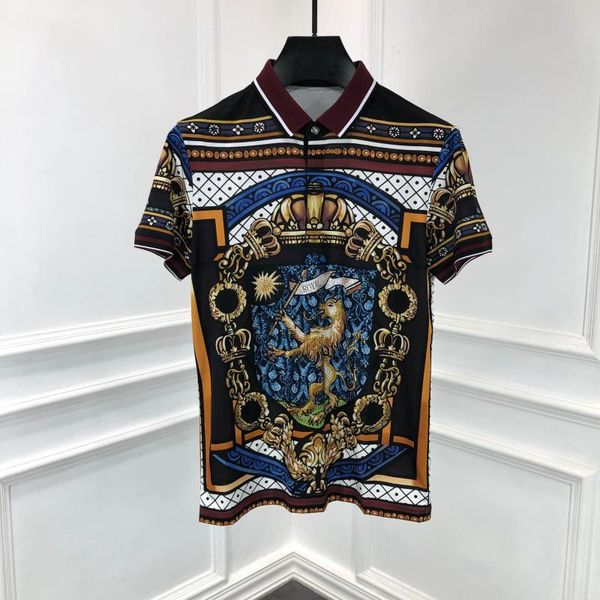 wb6113 fashion men's & tees 2020 runway european design short print party style t-shirts men's clothing, White;black
wb6113 fashion men's & tees 2020 runway european design short print party style t-shirts men's clothing, White;black