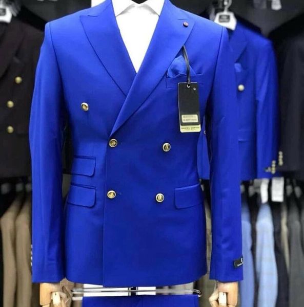 royal blue wedding suits double breasted slim fit bridegroom tuxedos for men two pieces groomsmen suit blazer formal prom jackets pants, Black;gray
royal blue wedding suits double breasted slim fit bridegroom tuxedos for men two pieces groomsmen suit blazer formal prom jackets pants, Black;gray