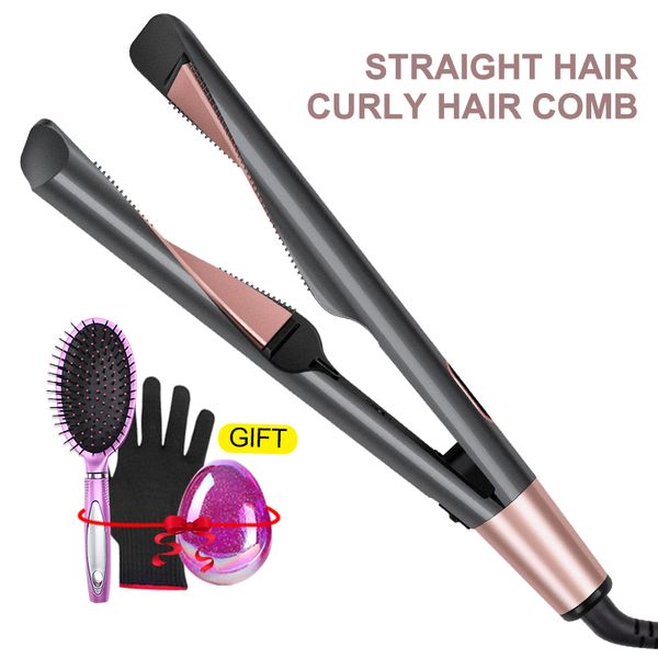 dropshipping professional flat iron led hair straightener twisted plate 2 in 1 ceramic curling iron hair curler for all hair
dropshipping professional flat iron led hair straightener twisted plate 2 in 1 ceramic curling iron hair curler for all hair
