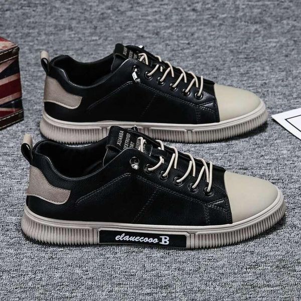 casual color matching low wear-resistant men's sports shoes european board shoes, Black
casual color matching low wear-resistant men's sports shoes european board shoes, Black