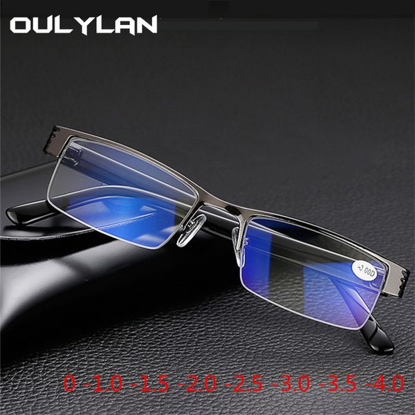 oulylan vintage nearsighted glasses women men metal half-rimmed blue film short-sighted eyewears student spectacles for myopia, Black
oulylan vintage nearsighted glasses women men metal half-rimmed blue film short-sighted eyewears student spectacles for myopia, Black