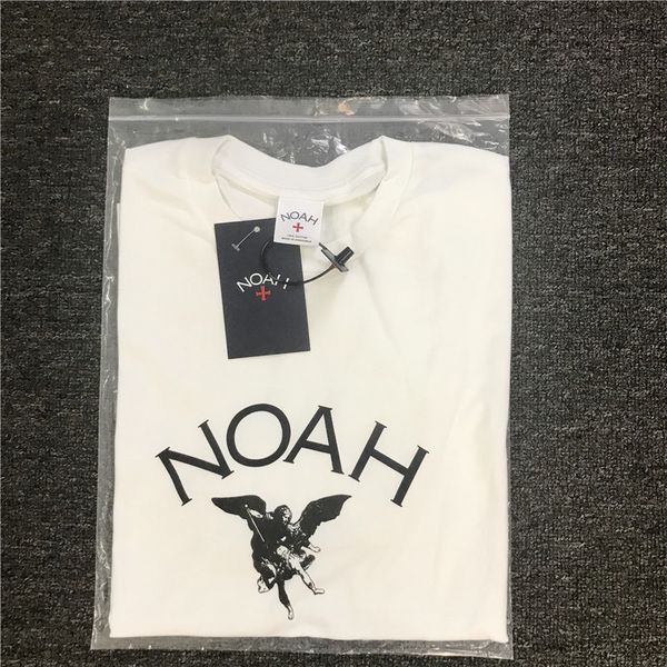 2019 new noah angel city joint name men's and women's round no neck cotton short sleeve t-shirt, White;black
2019 new noah angel city joint name men's and women's round no neck cotton short sleeve t-shirt, White;black