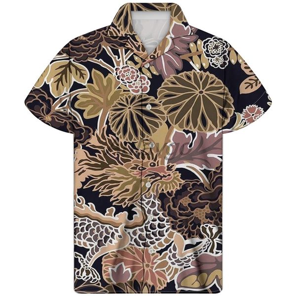 summer man shirt китайский традиционный печатный дракон стенд воротник с коротким рукавом свободные гавайская рубашка мужская одежда koszula, White;black
summer man shirt китайский традиционный печатный дракон стенд воротник с коротким рукавом свободные гавайская рубашка мужская одежда koszula, White;black