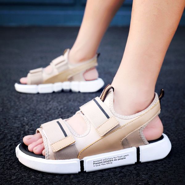 2020 new men sandals fashion korean casual sport summer shoes breathable beach slippers non-slip sandals chaussures pour hommes, Black
2020 new men sandals fashion korean casual sport summer shoes breathable beach slippers non-slip sandals chaussures pour hommes, Black
