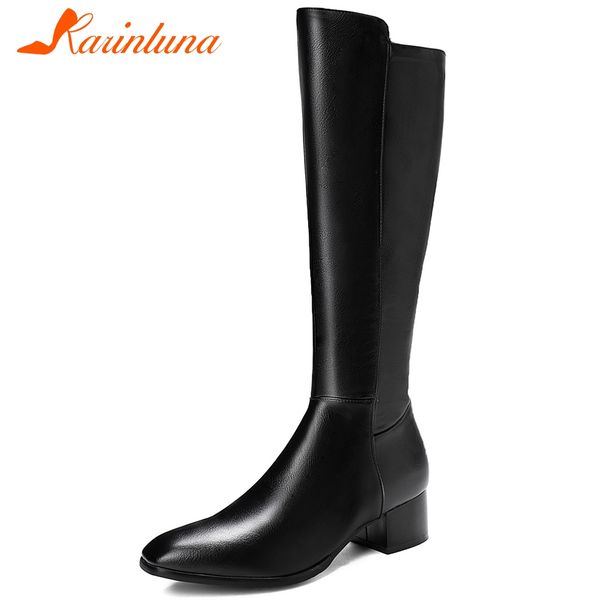 karin fashion 2020 plus size 45 chunky heels knee high boots woman shoes women zip up black shoes woman boots female
karin fashion 2020 plus size 45 chunky heels knee high boots woman shoes women zip up black shoes woman boots female