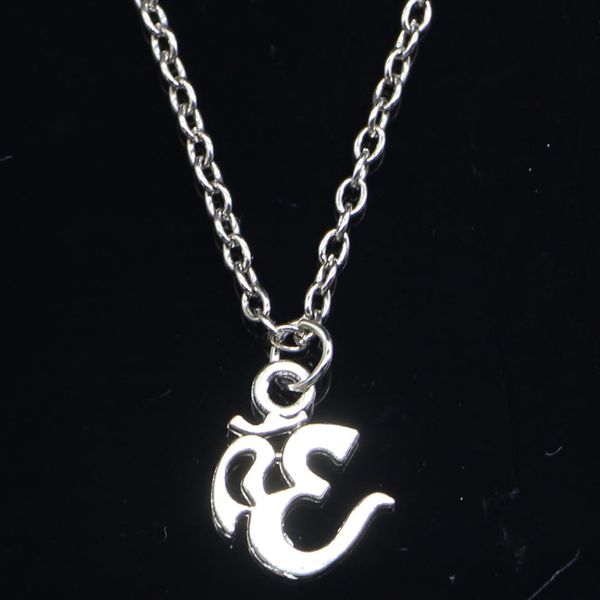 20pcs new fashion necklace 15x12mm yoga om silver pendants short long women men colar gift jewelry choker
20pcs new fashion necklace 15x12mm yoga om silver pendants short long women men colar gift jewelry choker