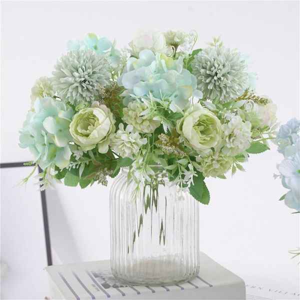 decorative flowers & wreaths mix floral beautiful peony artificial hydrangea silk fake bouquet for home wedding decoration dandelion foam pl
decorative flowers & wreaths mix floral beautiful peony artificial hydrangea silk fake bouquet for home wedding decoration dandelion foam pl