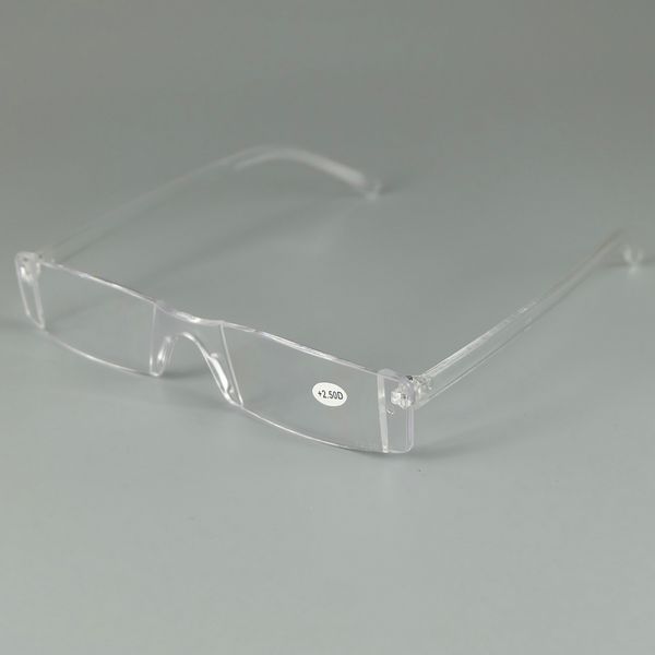 square women's men frameless glass lenses reading glasses femal eyewear hd resin fashion magnet reading glasses hx6601, White;black
square women's men frameless glass lenses reading glasses femal eyewear hd resin fashion magnet reading glasses hx6601, White;black