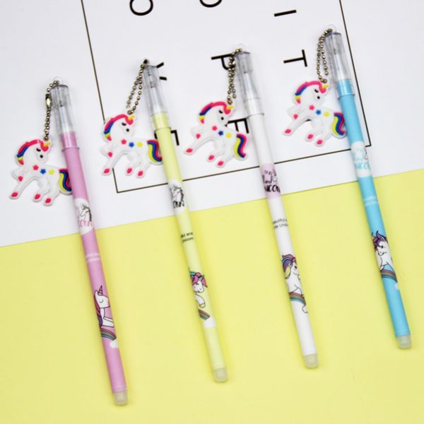 4 pcs/lot creative soft cartoon unicorn pendant erasable gel pen refill set school writing stationery 0.5mm
4 pcs/lot creative soft cartoon unicorn pendant erasable gel pen refill set school writing stationery 0.5mm