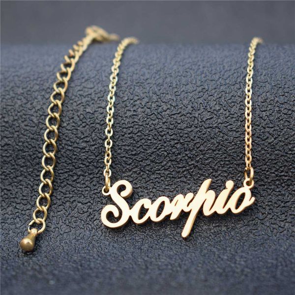 12 zodiac letter constellations pendants necklace for women men virgo libra scorpio sagittarius capricorn aquarius birthday gift, Silver
12 zodiac letter constellations pendants necklace for women men virgo libra scorpio sagittarius capricorn aquarius birthday gift, Silver