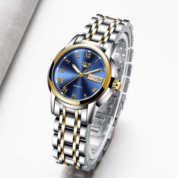 lige fashion women watches gold blue ladies bracelet watches 2020 new creative waterproof quartz watch for women+box, Slivery;brown
lige fashion women watches gold blue ladies bracelet watches 2020 new creative waterproof quartz watch for women+box, Slivery;brown