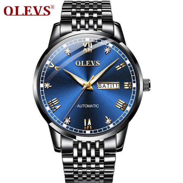 olevs brand ultra-thin simple classic men's mechanical watch genuine business waterproof stainless steel rhinestone automatic watch, Slivery;brown
olevs brand ultra-thin simple classic men's mechanical watch genuine business waterproof stainless steel rhinestone automatic watch, Slivery;brown