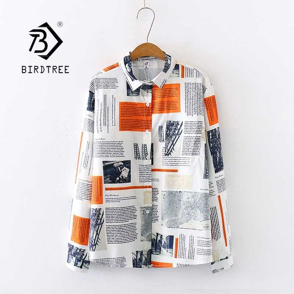 2020 summer new women newspaper print chiffon blouse autumn long sleeve shirt vintage casual wear feminina blusa t02808y, White
2020 summer new women newspaper print chiffon blouse autumn long sleeve shirt vintage casual wear feminina blusa t02808y, White