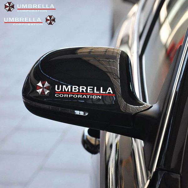universal a pair umbrella corporation resident evil rearview mirror stickers and decals car-styling for all auto accessories
universal a pair umbrella corporation resident evil rearview mirror stickers and decals car-styling for all auto accessories