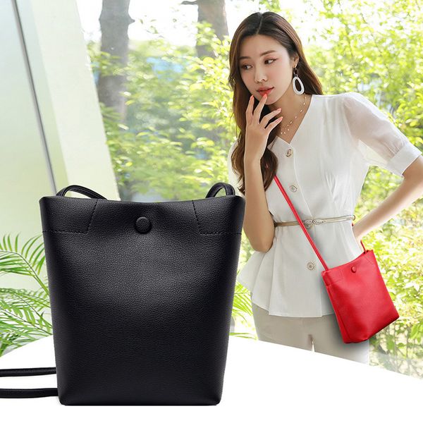 small women bucket bags female shoulder bag vintage pu leather cross body handbag for women 2020 ladies cell phone pouch wallet
small women bucket bags female shoulder bag vintage pu leather cross body handbag for women 2020 ladies cell phone pouch wallet