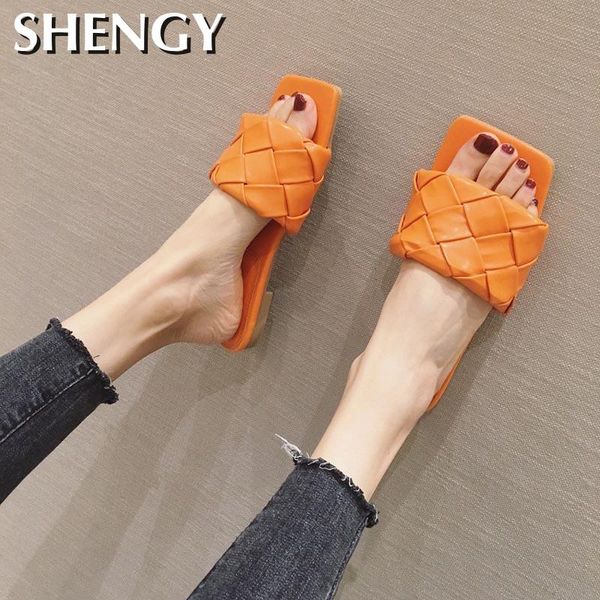 shy 2020 women slippers summer retro woven flats sandals open toe casual outdoor slippers luxury slides ladies shoes, Black
shy 2020 women slippers summer retro woven flats sandals open toe casual outdoor slippers luxury slides ladies shoes, Black