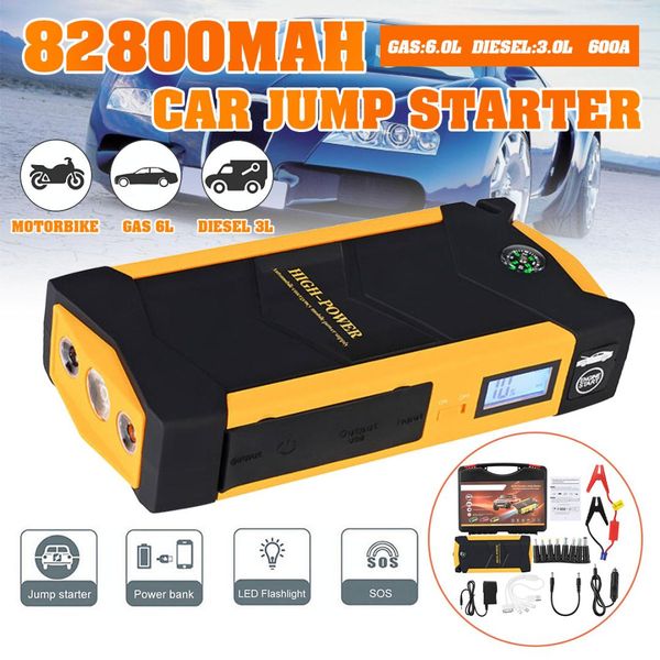 82800mah car jump starter power bank 600a portable car battery charger 12v starting device petrol diesel starter
82800mah car jump starter power bank 600a portable car battery charger 12v starting device petrol diesel starter