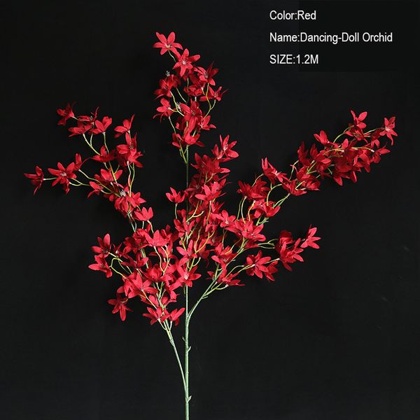 4pcs/lot 1.2m artificial orchid silk flowers dancing-doll orchid for home decoration wedding fake flower wall garden diy decor accessories
4pcs/lot 1.2m artificial orchid silk flowers dancing-doll orchid for home decoration wedding fake flower wall garden diy decor accessories
