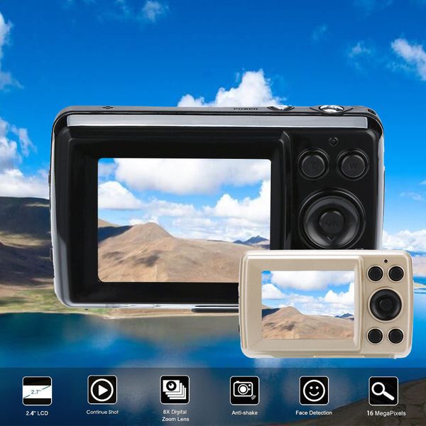 hiperdeal fashion mini 2.4 inch hd screen digital camera 16mp anti-shake face detection camcorder blank dv hd digital camera
hiperdeal fashion mini 2.4 inch hd screen digital camera 16mp anti-shake face detection camcorder blank dv hd digital camera