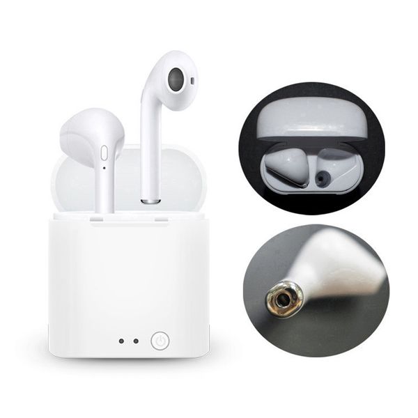 New i7S TWS Twins Bluetooth Earphone Mini Double Wireless Earbuds With Charger Dock V4.2 Stereo Headphone For iPhone X 8 7 Plus S9 Plus 0004
New i7S TWS Twins Bluetooth Earphone Mini Double Wireless Earbuds With Charger Dock V4.2 Stereo Headphone For iPhone X 8 7 Plus S9 Plus 0004