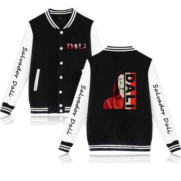 salvador dal print baseball jacket men/women winter fashion casual popular soft kpop jacket coat sale, Black;brown
salvador dal print baseball jacket men/women winter fashion casual popular soft kpop jacket coat sale, Black;brown
