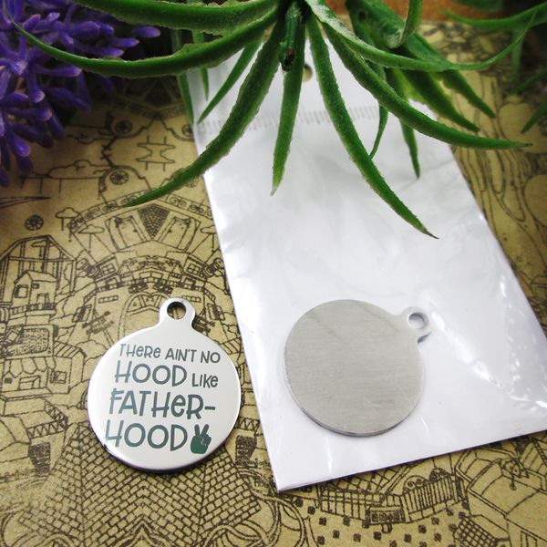 40pcs--"there ain't no hood like fatherhood"stainless steel charms more style for choosing diy charms pendants for necklace, Bronze;silver
40pcs--"there ain't no hood like fatherhood"stainless steel charms more style for choosing diy charms pendants for necklace, Bronze;silver