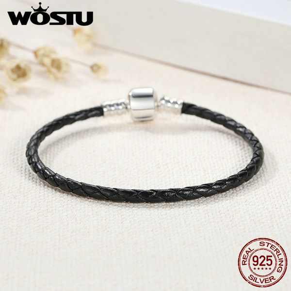 2019 new 100% 925 sterling silver & real black leather chain charm fit bracelet for women men original fine jewelry xchs911 cx200623
2019 new 100% 925 sterling silver & real black leather chain charm fit bracelet for women men original fine jewelry xchs911 cx200623