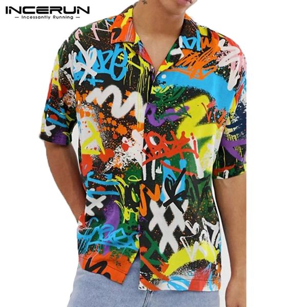 summer men printed shirt short sleeve loose streetwear vacation chic lapel 2020 men hawaiian shirts brand camisa incerun s-5xl 7, White;black
summer men printed shirt short sleeve loose streetwear vacation chic lapel 2020 men hawaiian shirts brand camisa incerun s-5xl 7, White;black