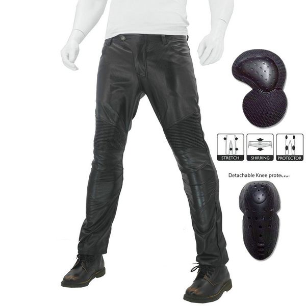 genuine motorcycle rider kominie straight riding anti-fall trousers motorcycle waterproof windproof leather pants, Black;blue
genuine motorcycle rider kominie straight riding anti-fall trousers motorcycle waterproof windproof leather pants, Black;blue